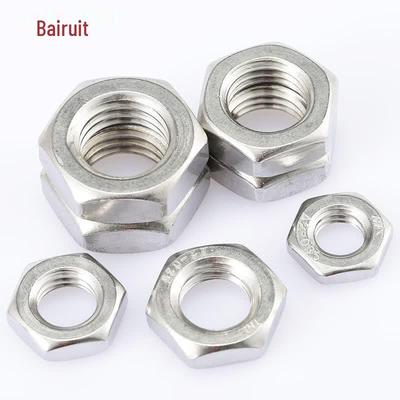 Stainless Steel Hex Thin Nuts