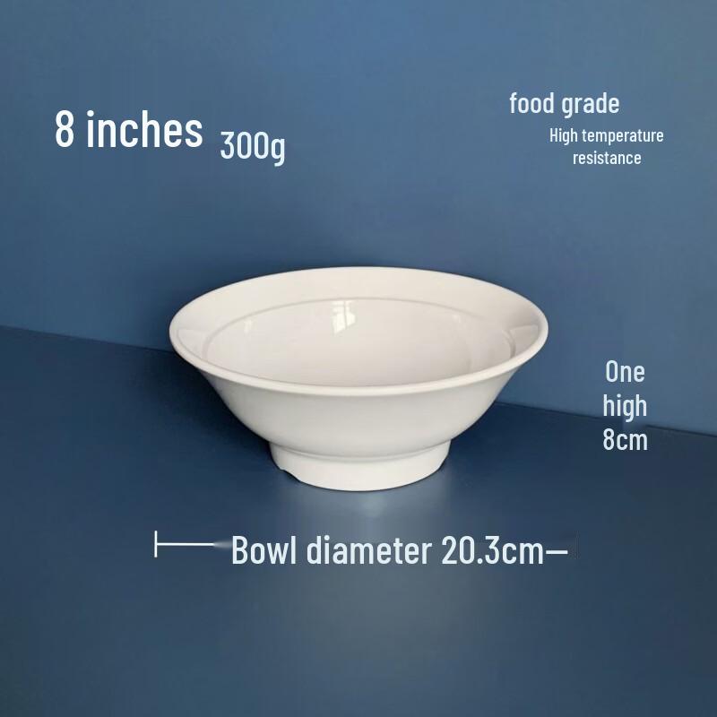 777 Commercial Melamine Noodle Bowl