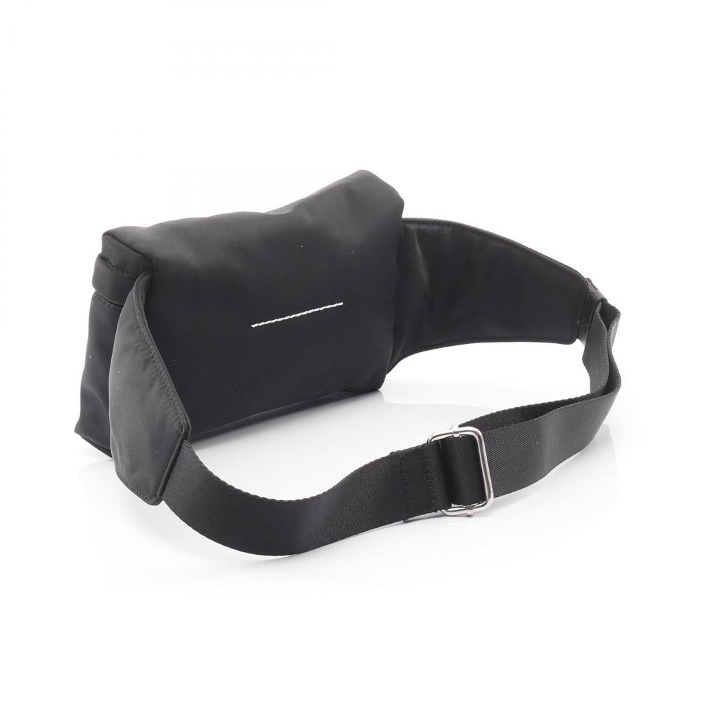 Used MM6 NUMERIC Waist bag Body bag SB5WB0001 Nylon Black Used unisex