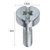 Anti-loosening Bolts Chainsaw Parts 10 Pack Screws Easy Installation High Vibration Performance Accessory As Shown