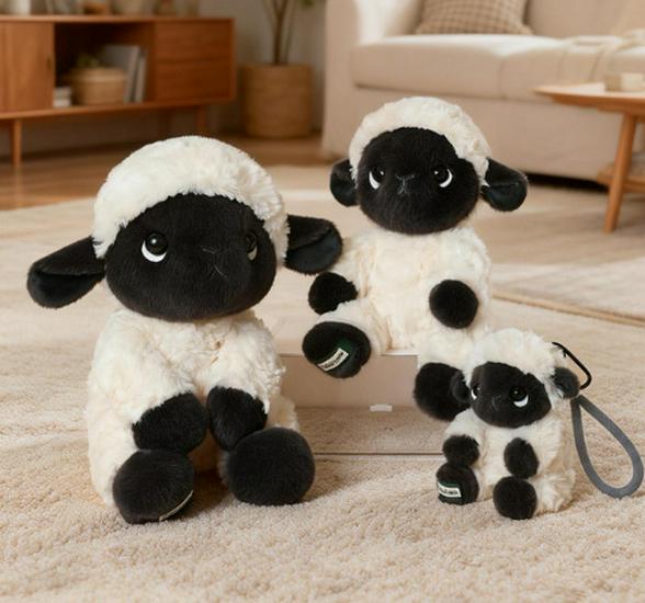Adorable Sheep, Cat, Bunny & Hedgehog Plush Pendant Dolls - Perfect Birthday Soothing Toy Gift