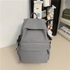 Schoolbag trendy brand pleated backpack women's 1011 new lightweight fashion schoolbag large capacity leisure travel backpack men