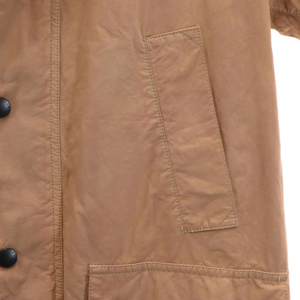 Barbour Jacket M Pink brown SOUTH SHIELDS corduroy collar Men's Used