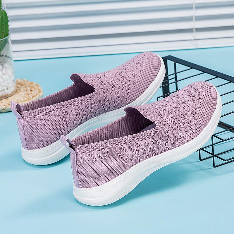 Fashion Women's Soft Soled Shoes, Women's Casual Mesh Shoes, Sports and Leisure Shoes, Women's Vulcanized Shoes, Women's Low Heels