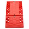 2PCS Portable Foldable Car Escape Mat Non-Slip Pad Fit All-Weather Auto Traction Mat Tire Grip Aid Ideal for Snow Ice Mud
