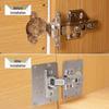 Cabinet Door Hinge Reinforcement & Repair Plate