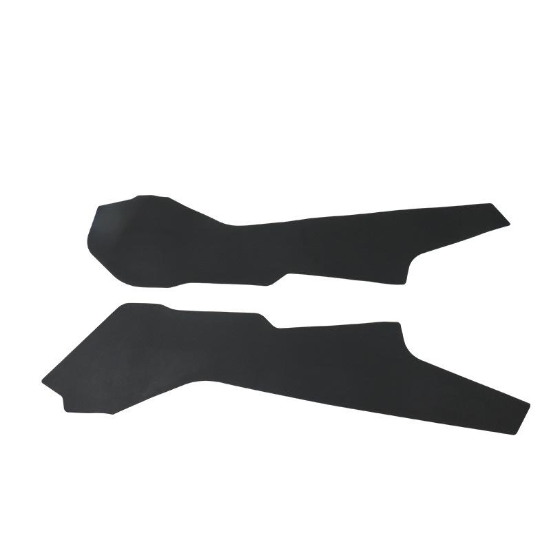 For Tesla Model 3 Highland 2024 2025 Center Console Side Anti-kick Mats TPE Scuff Wall Plate Protect Cover Guard Pad Accessories