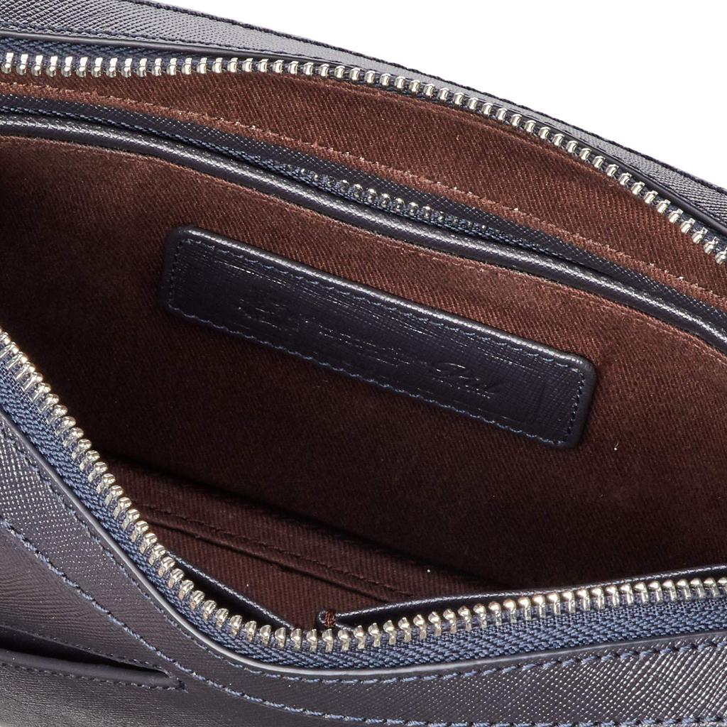[P.I.D.] Rounded Corner Leather Clutch Bag PAP152 Con