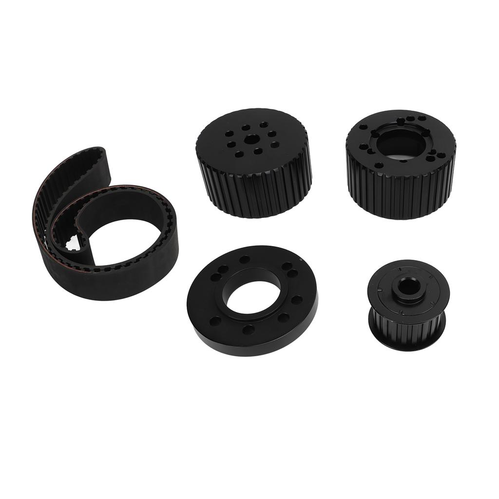 Belt Pulley Kit with 1.5in Width Cogged Belt PC2258 Replacement For 383 400 413 440 Engine