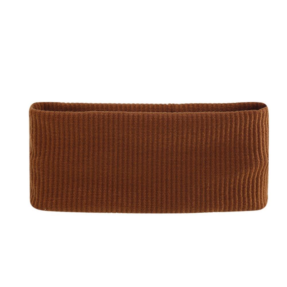 

Boho Twisted Wide Headbands for Women, Thick Soft Workout Headband, Fashion Hair Band for Yoga кавовий
