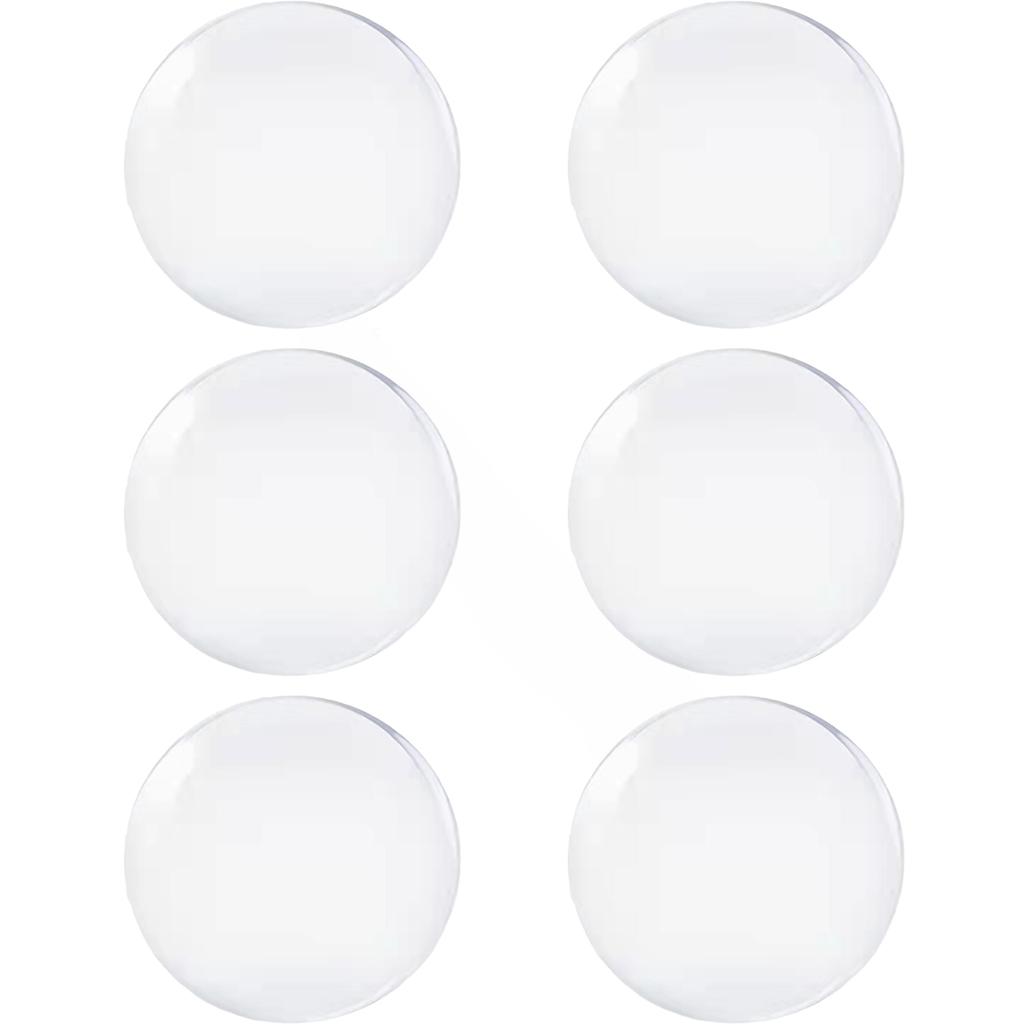 Self Adhesive Silicone Anti Collision Pads Transparent Noise Reducing Door Handle Protectors for Furniture Home Improvement