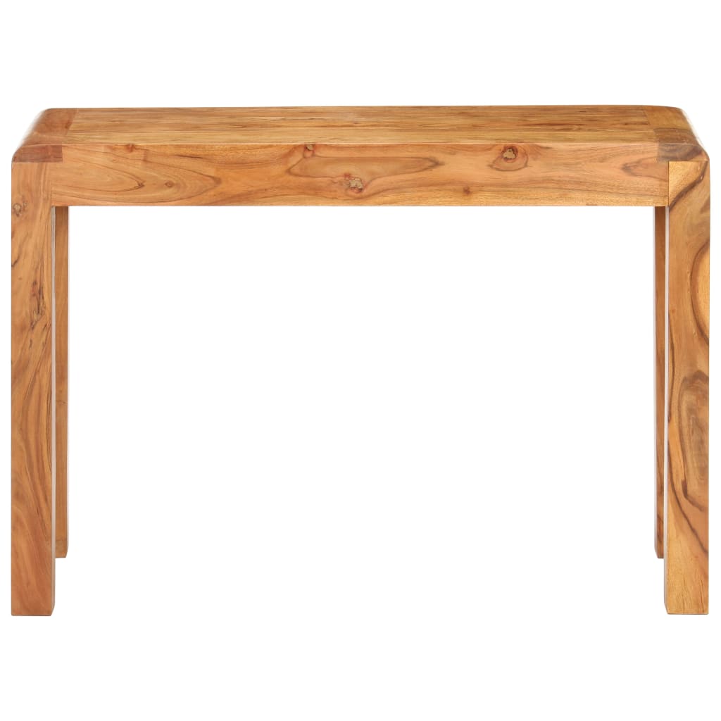 Console Table 110x40x76 cm Solid Wood with Honey Colored Finish