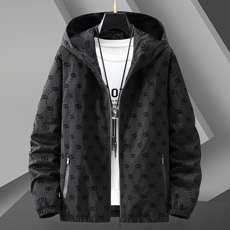 European Style Men's Hooded Casual Jacket - Youth Sun Protection Spring/Summer 2026 Collection