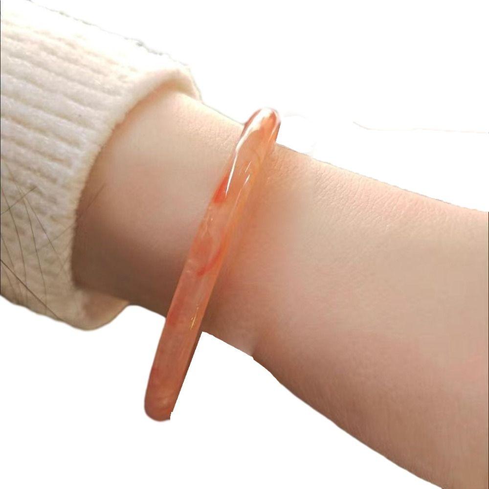 Oriental Charm Boutique Stone Bracelet Elegant Jingle Fine Bracelet Exquisite Jingle Bangles Girls