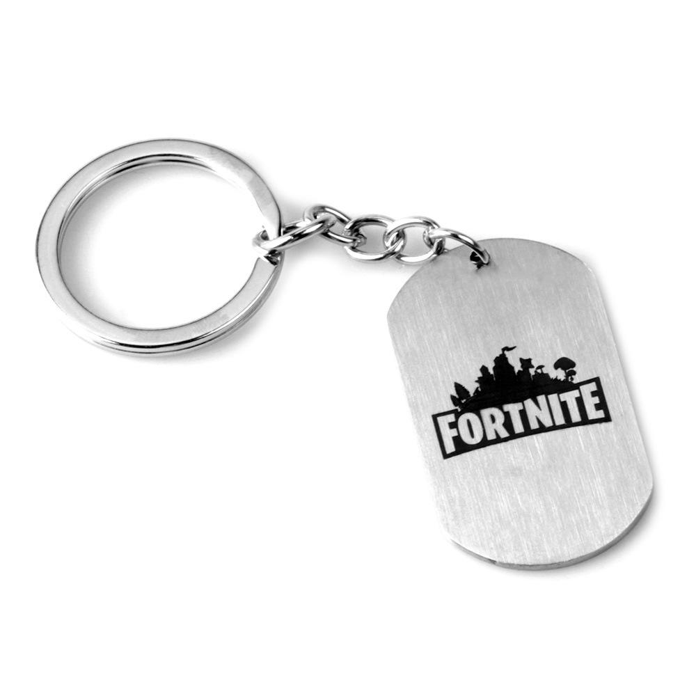 Keychain Fortnite Key Ring Ornaments Fashion Necklace Toy Game Necklace Pendant