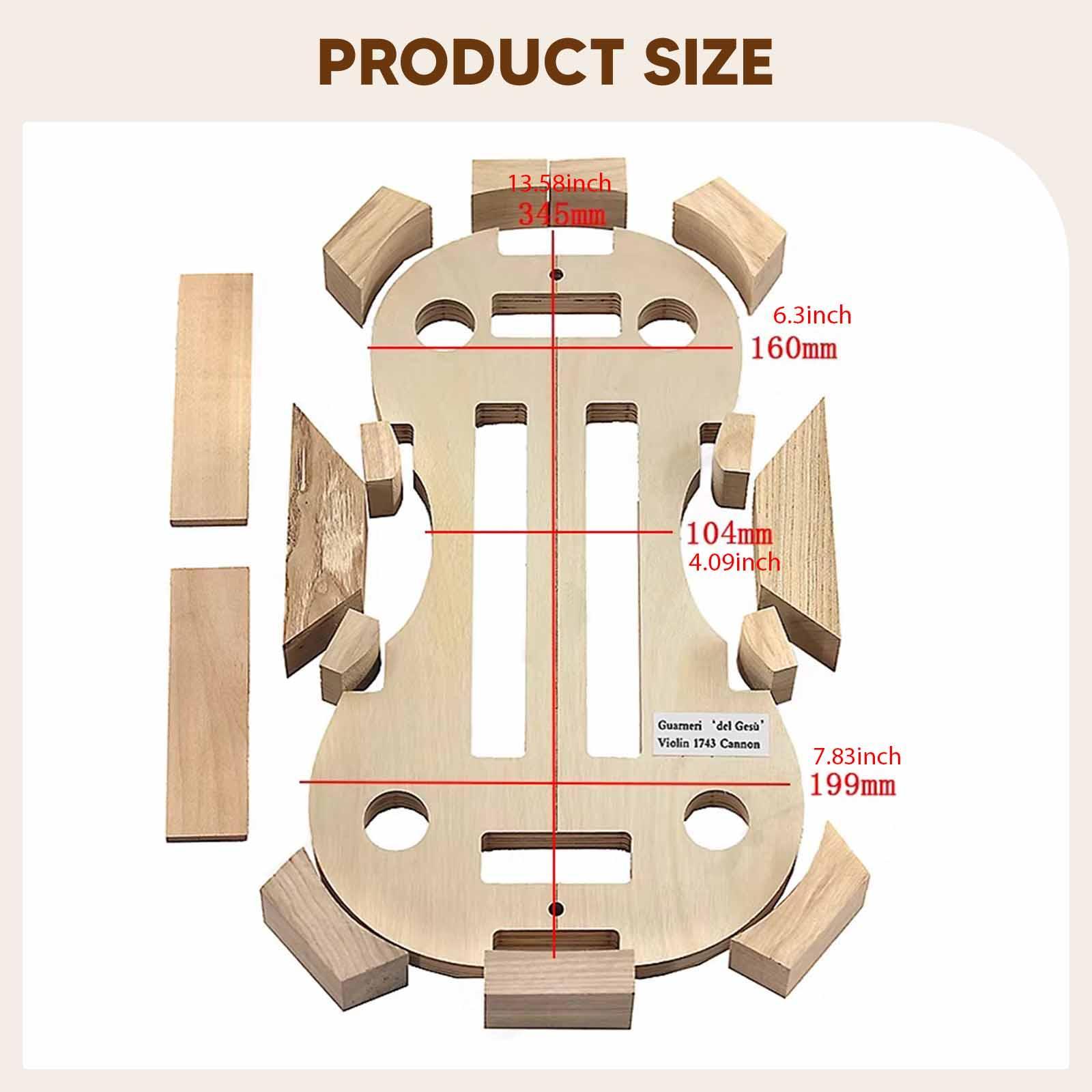 Interior Model Template for Violin Making