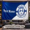 Wall Hanging Tapestry Custom NameMillwall FC Pattern Personalized Printed Fabric Wall Decor