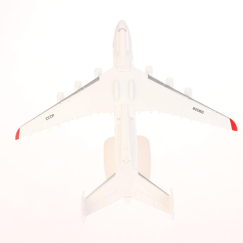 1 Set 1/400 Maßstab Replika Modell Spielzeug 20 cm Diecast Metalllegierung Sowjetisches An-225 Flugzeugmodell für Sammlung Dekoration Kunstwerk