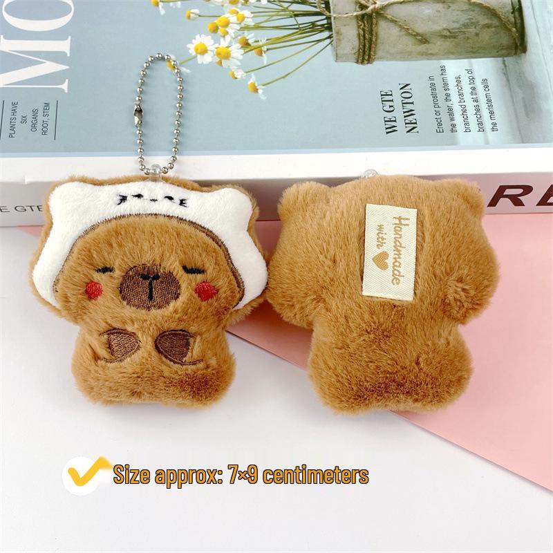 Capybara Charm Pendant: Cute Sanrio Headgear & Children's Accessories