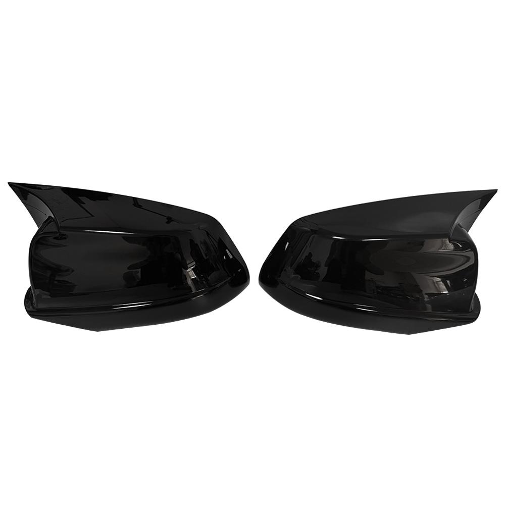 For LHD BMW 5 Series F10 F11 2010-2013 Car Rearview Side Mirror Cover Sticker Wing Cap Exterior Door Case Trim Carbon Fiber