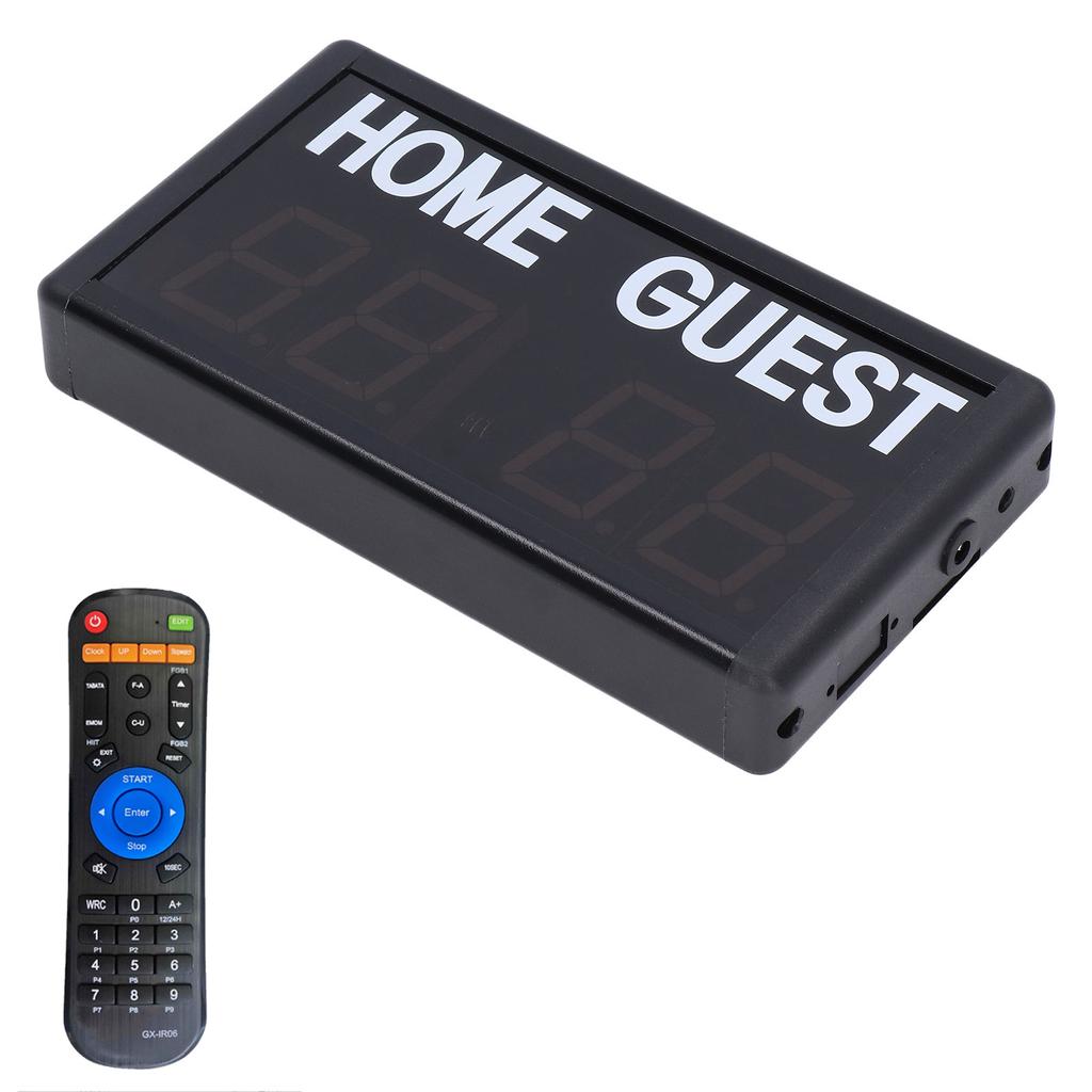 LED Electronic Score Board Basketball Football Game Scoreboard Remote Control Scoreboard