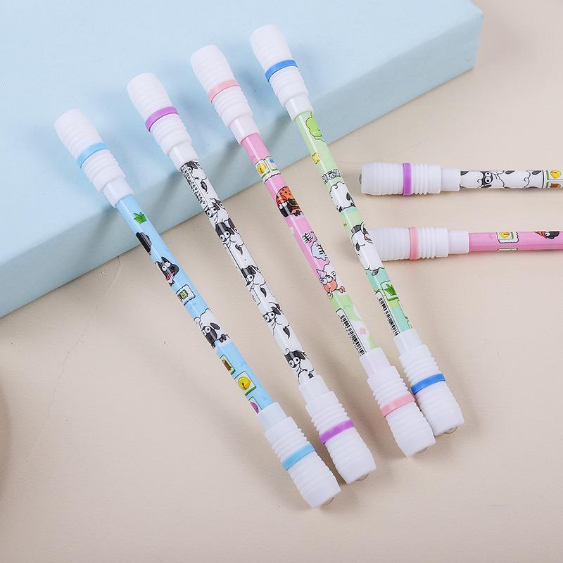 Yang Le Ge Yang Fidget Spinner Pen: Beginner s Decompression Pen for Students, Rotating and Writeable 0.5mm Tip