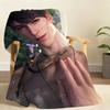 Linger Lust Love and deepspace Blanket Soft Throw Blanket for Home Bedroom Bed Sofa Picnic Travel Office Rest Cover Blanket Gift