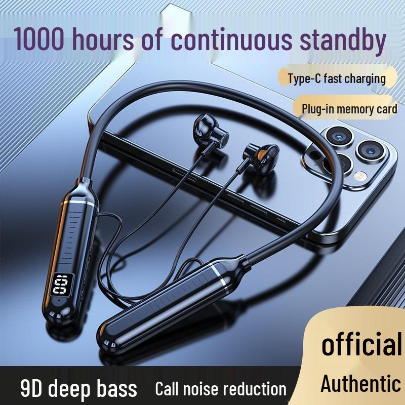 Top-Selling Neckband Wireless Bluetooth Sport Earbuds with Extended Battery Life & 3D Heavy Bass