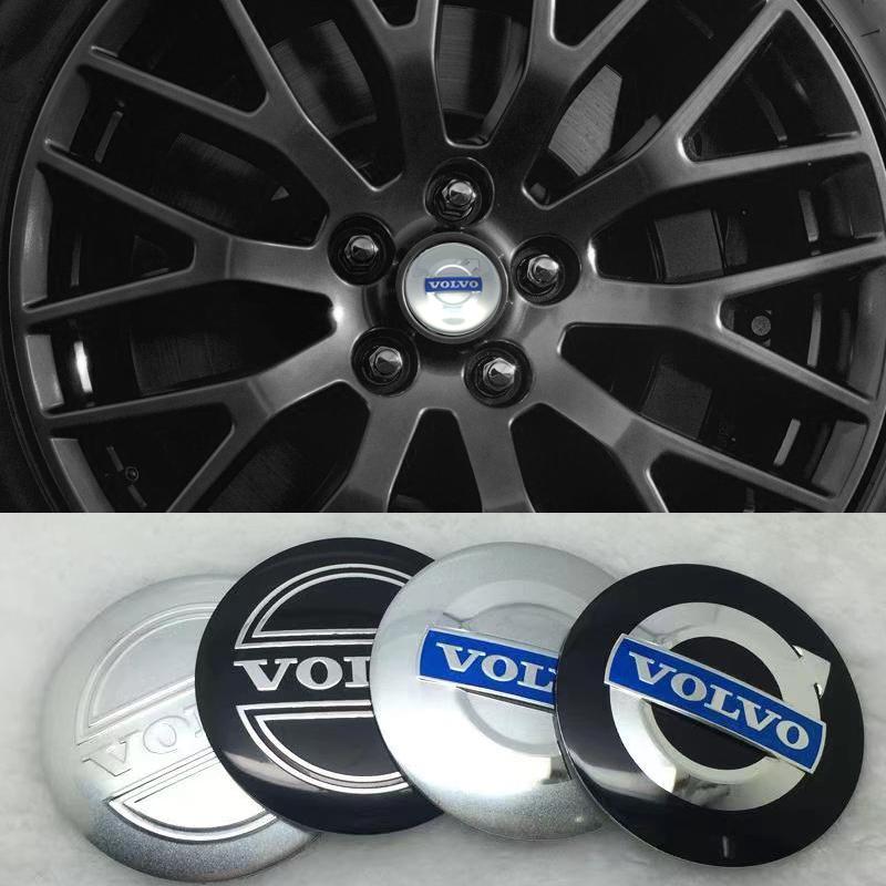 4Pcs 56mm Car Emblem Auto Wheel Center Hub Sticker Accessories For Volvo Polestar AWD S60 XC60 S40 XC40 XC90 V60 S80 S90 V90 T5 apl256
