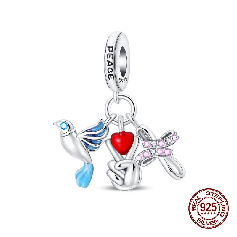 Charm Copper Fit Pandachoriginal Charms Bracelet Tailor Sewing Machine Pendant Beads Diy Jewelry Giftnew