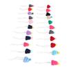 22Pcs Mini Knitting Hats Christmas Mini Knitting Doll Hats Mini Wool Hat for Christmas Ornaments DIY Art and Craft