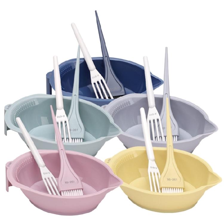 Hair Dyes Coloring Kit Hair Dyes Bowl Brush and Whisk Set Hair Color Bowls,Hair Color Mixer DIY Hair Dyes Tools Salon