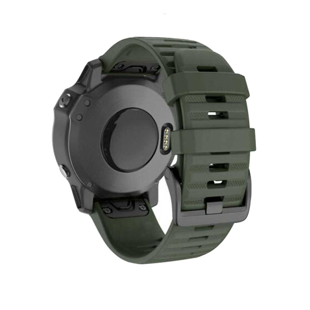 20 22 26mm Silicone Watchband Strap For Garmin Fenix 7X 7 7S Pro 5 5X 5S Plus 6X 6 6S Epix Smartwatch Wristband Easyfit Bracelet