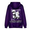 Jujutsu Kaisen Mikina Streetwear S Kresleným Potiskem Kapucí Mikina Pánská Dámská Cosplay Sportovní Mikiny