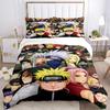 Naruto Legacy Leaf Village Print 3Pcs Bedding Setduvet Cover With 2 Bedropillowcase Home Birthday Gift