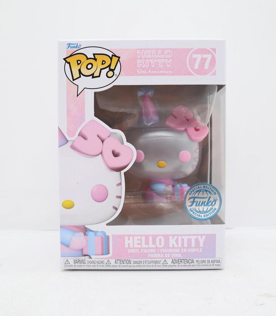 Sanrio Hello Kitty Sanrio with Present Hello Kitty 50th Anniversary Funko Figure POP! [Asia Exclusive]
