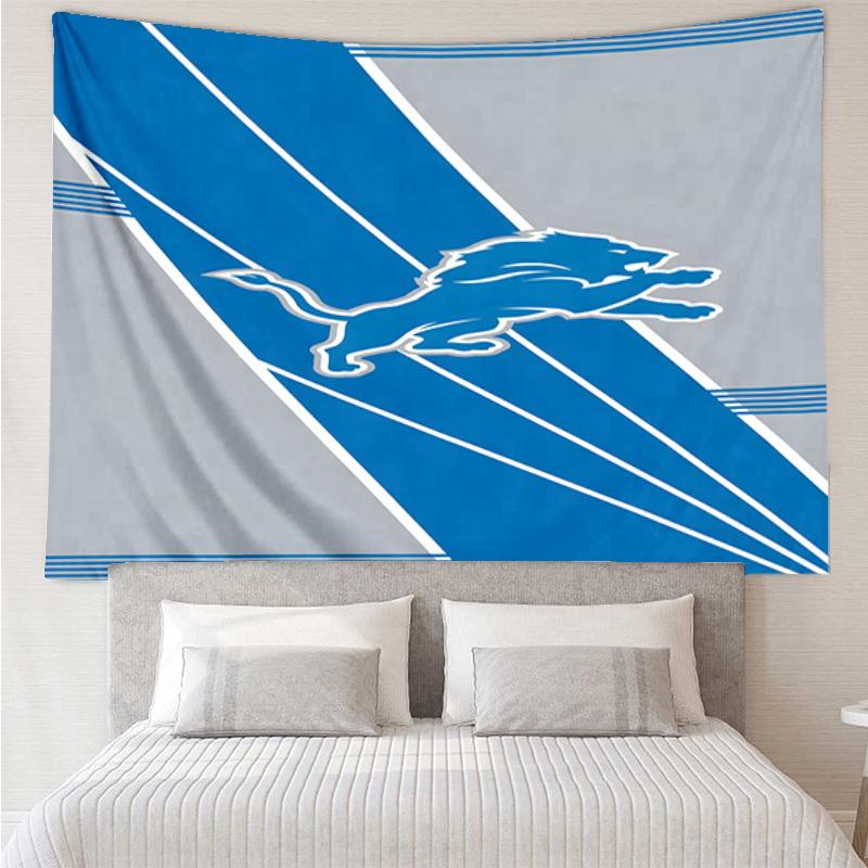 Detroit Team Spirit Quick-Dry Tapestry Hanging for Bedroom,Livingroom, Playroom,Decor Art Room Wall Tapestry Holiday and Birthday Gifts