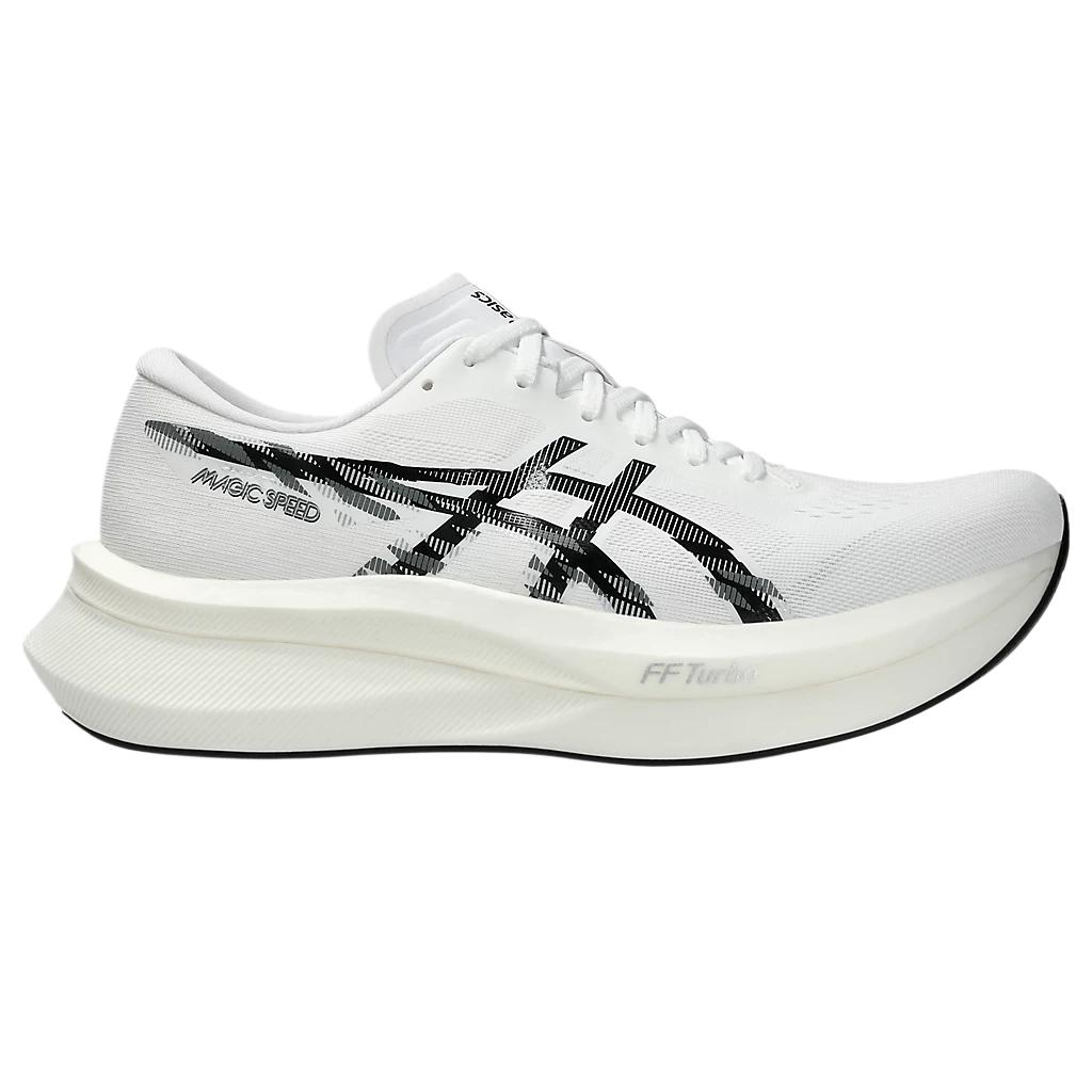Asics Magic Speed 4 Wide White Black Men Sneakers 1011B873-101