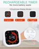 Upgraded Visual Timer Rechargeable Digital Countdown Kitchen Mechanical Cooking Timer Management Tool for Home School Office