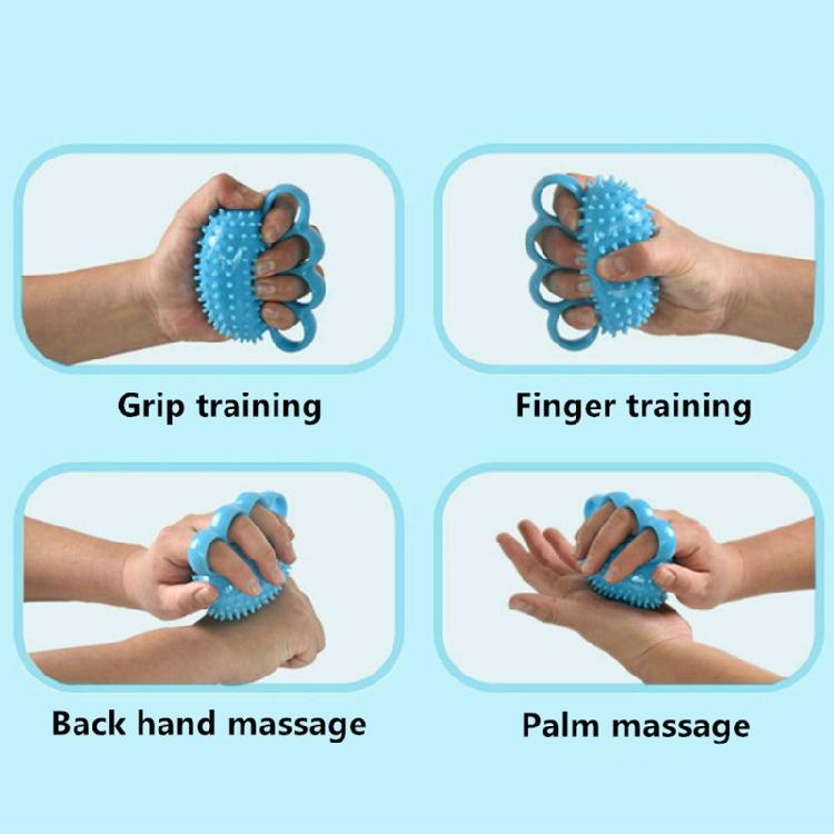 Hand for Palm Relief Strengthener Squeeze Grip Ball Recovery Finger Exerciser To