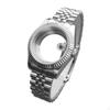Watch Case Shell Band Versatile Direct Replaces for NH35 NH36 Movement 36MM No Clear Magnifier
