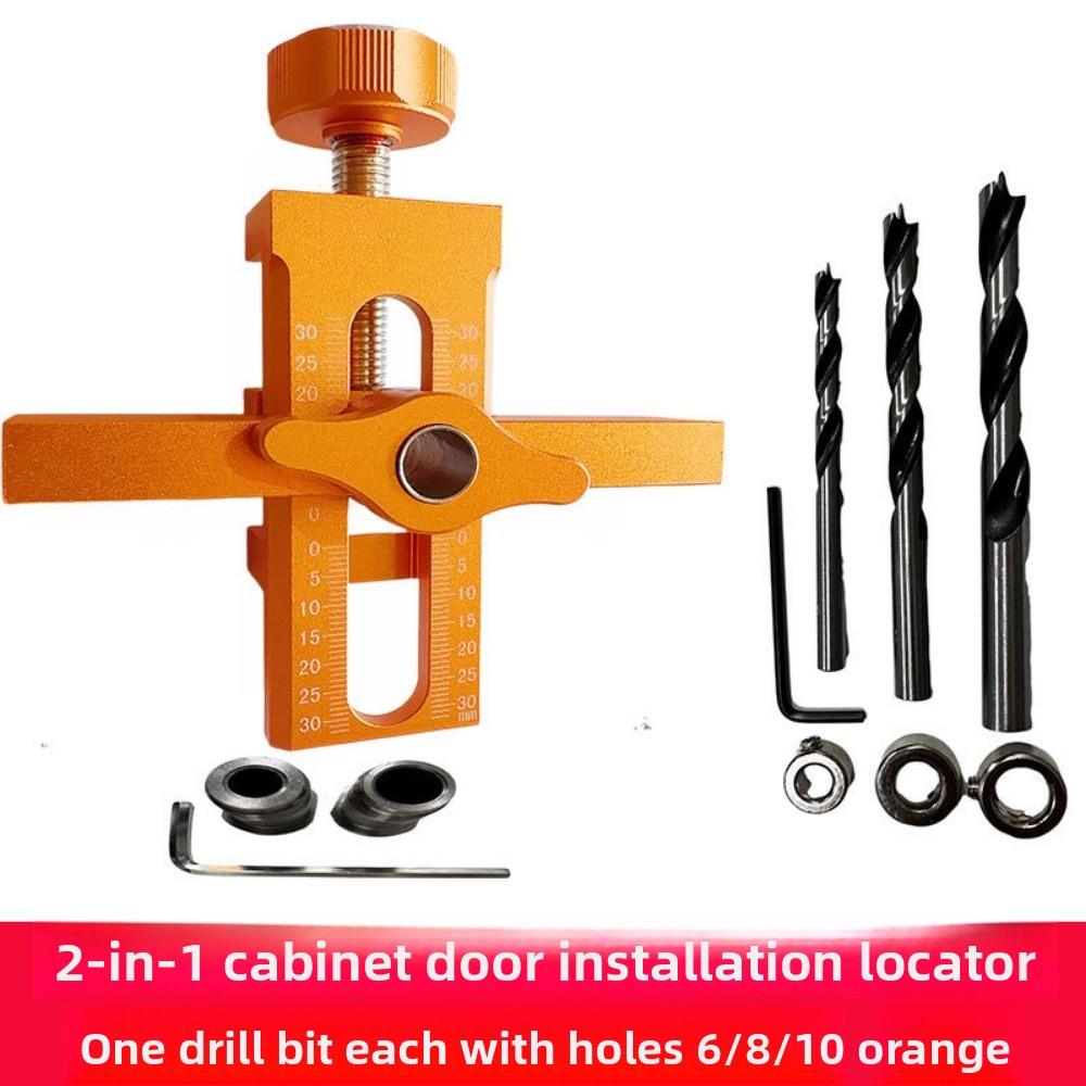 Aliaj de Aluminiu Multifuncțional Instalare Ușă Dulap Auxiliar Instalare Panou Ușă Instrument de Deschidere cu Arc