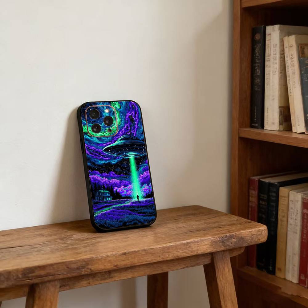 

UTO Drawing Phone Case For iPhone17,16,15,14,13,12,11 Plus,Pro Magnetic For Magsafe Wireless Charging iPhone16