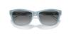 Emporio Armani Damen Sonnenbrille Shiny Opaline Azure EA4227U, Größe 56