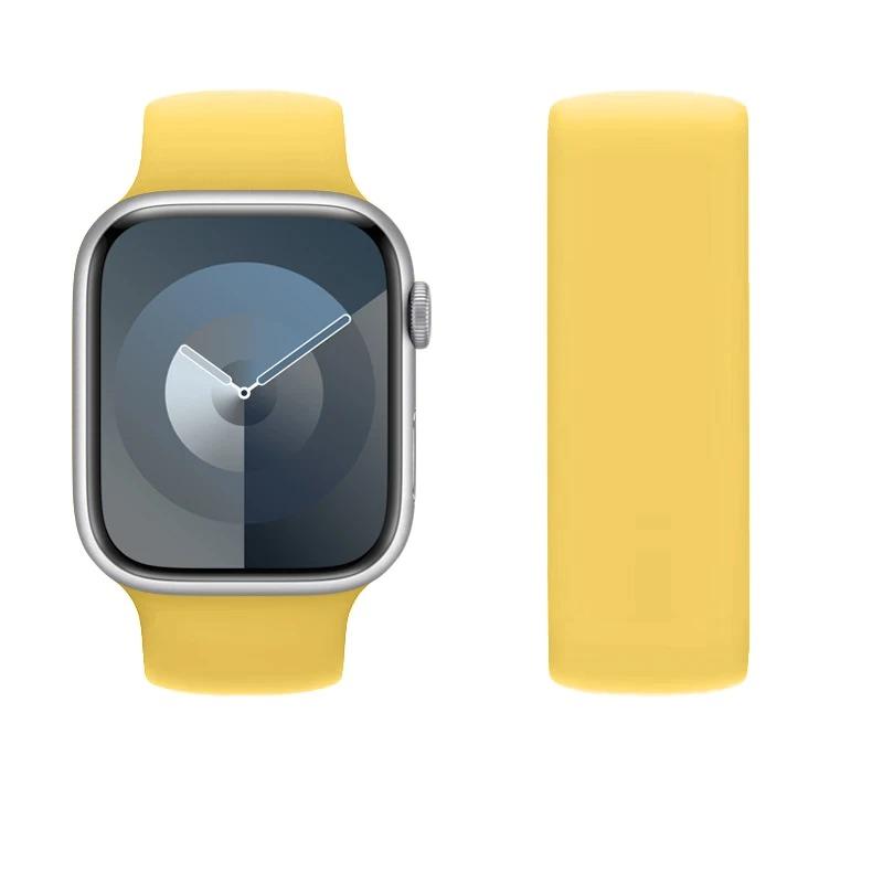 Straps for Apple Watch Band 40mm 44mm 45mm 41mm 46 mm 49mm 42mm Elastic Solo loop bracelet iWatch series 3 SE 6 7 8 9 10 ultra 2