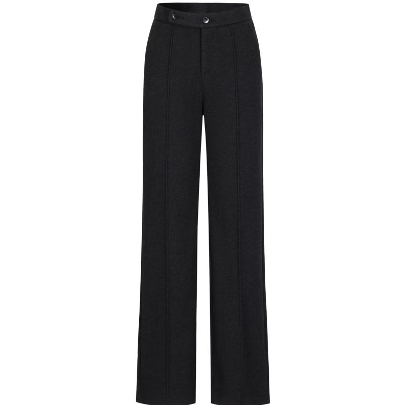 Annac Women's Relaxed Fit Knit Straight Leg Trousers