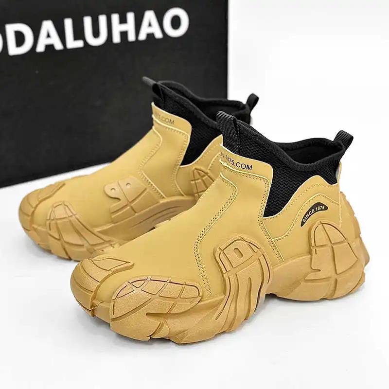 Gents Halloween White Vulcanized Sneakers Heels Low Wedding Shoes Mens Dress Boot Sport Holiday 2025g Special Use Joggings