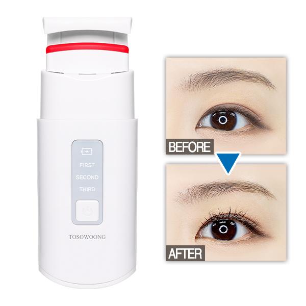 Long Kill Eyelash Curler Rechargeable 3-Stage Heated Curler