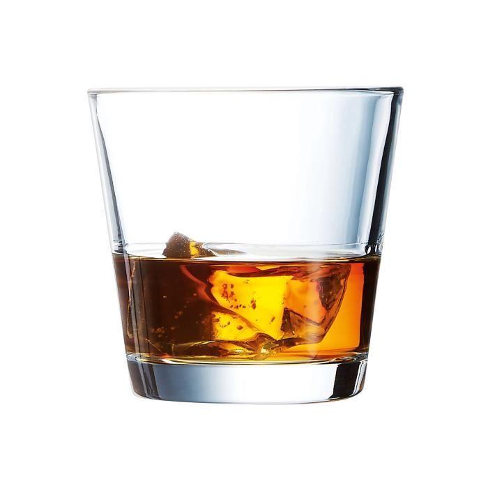 Szklanka niska 21cl Stack Up Arcoroc - 6 szklanek