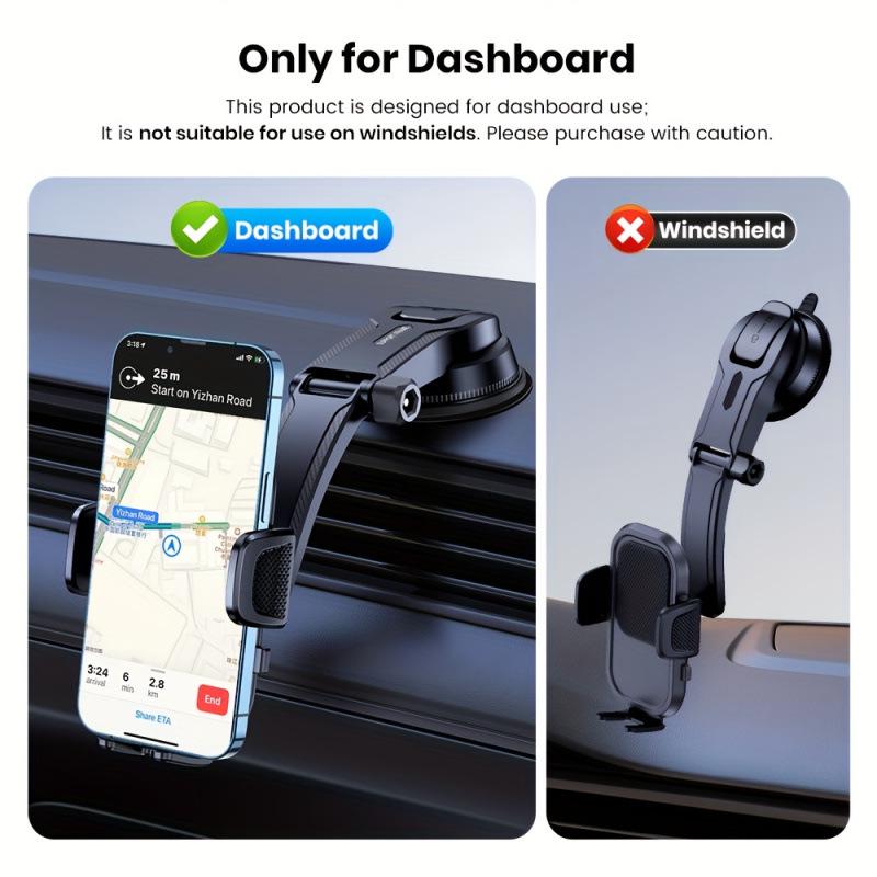 Car Suction Cup Phone Holder, Vehicle-Mounted Phone Stand, Cross-Border.